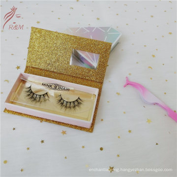 Wholesale Best False Eyelashes 3D Mink Lashes with Logo Small MOQ